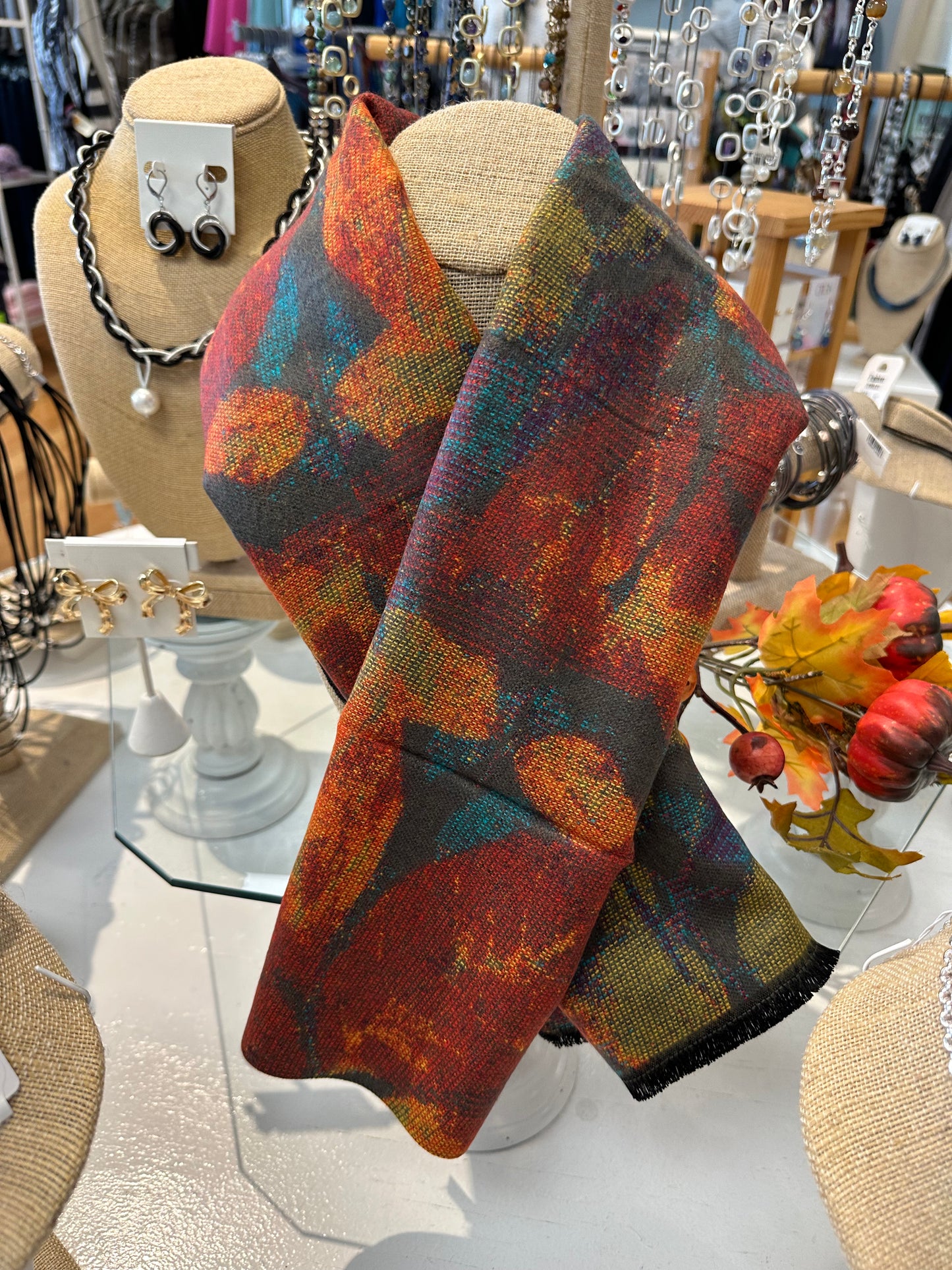 Reversible Cashmere Scarf