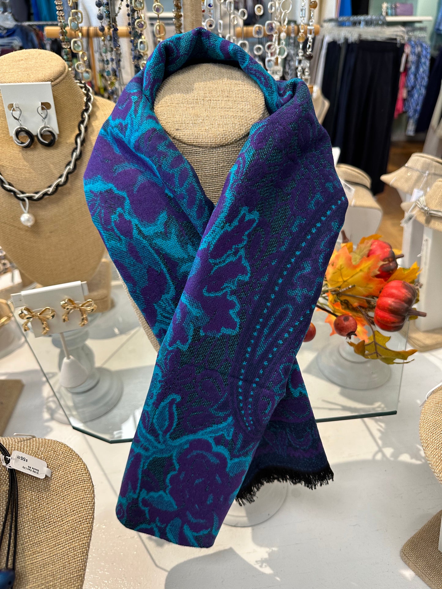 Reversible Cashmere Scarf