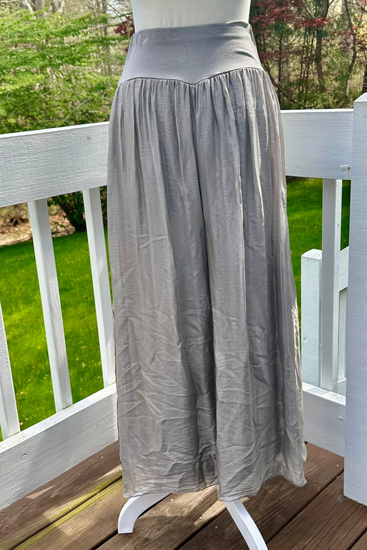 Tempo Paris Palazzo Silk Pant