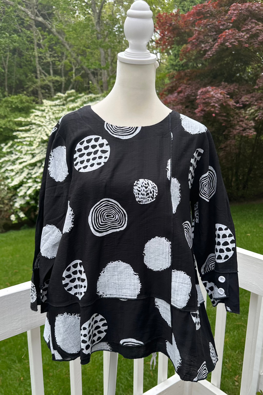 Shana Santorini Circles Top