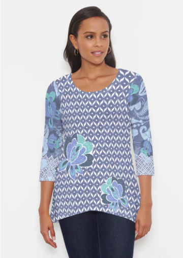 Whimsy Rose Katherine HiLo Thermal Tunic