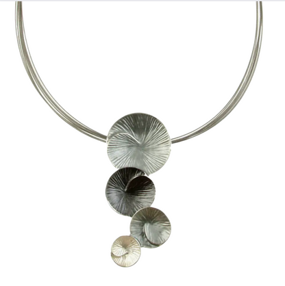 Origin Vertical Lily Pendant Necklace