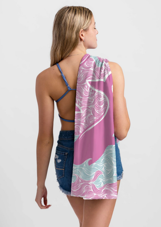 Salt n Rays "Whale Tail" Sun Protective Towel