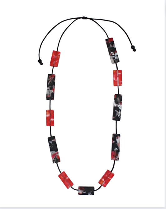 Sylca Vega Rectangular Necklace
