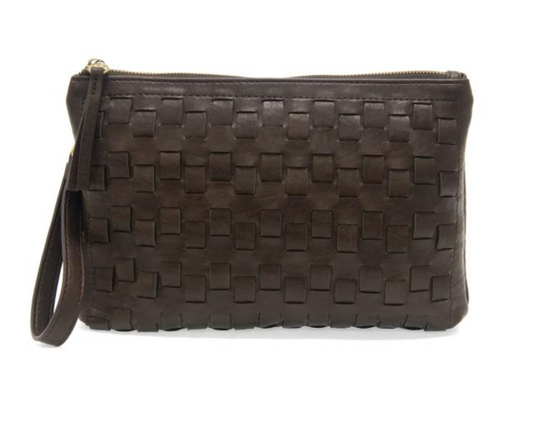 Quinn Woven Convertible Crossbody Clutch