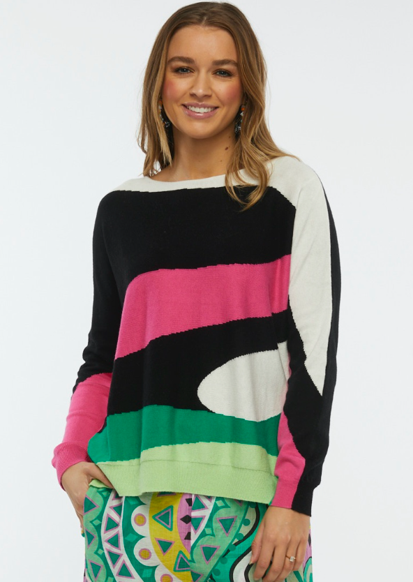 Zaket & Plover Wave Sweater-NEW
