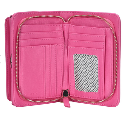 Rectangle Crossbody Bag-Pink