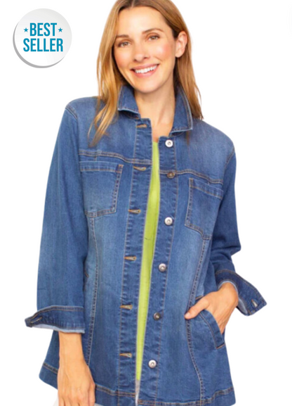 Habitat Stretch Denim Boyfriend Jacket