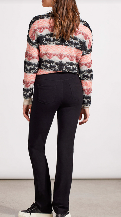 Tribal Pull On Flare Leggings