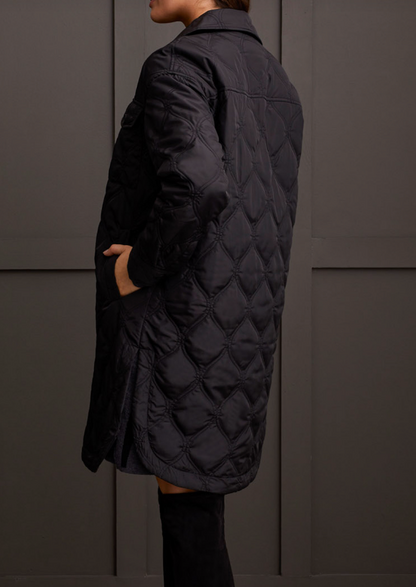 Tribal Long Quilted Jacket