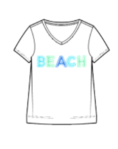 Escape Destination Beach Tee