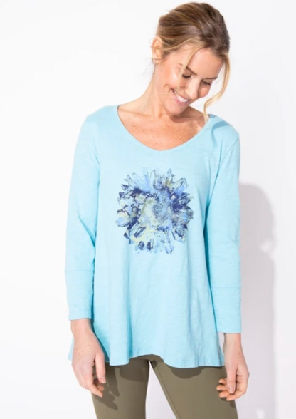 Escape Destination V-Neck Tunic