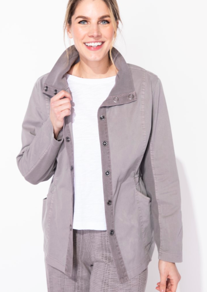 Escape Salt Wash Snap Front Jacket