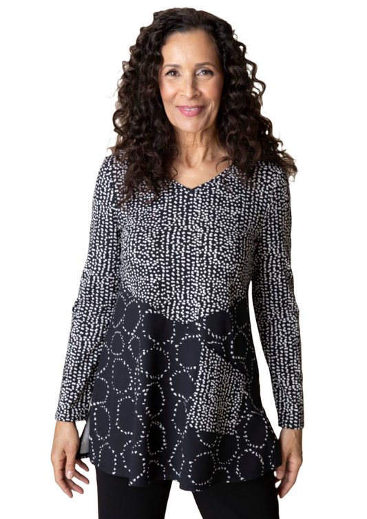 Habitat Core Travel Knit Mixed Seam Tunic-50% OFF