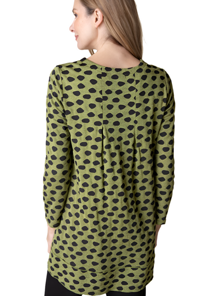 Habitat Textured Dot Pleat Back Tunic-50% OFF