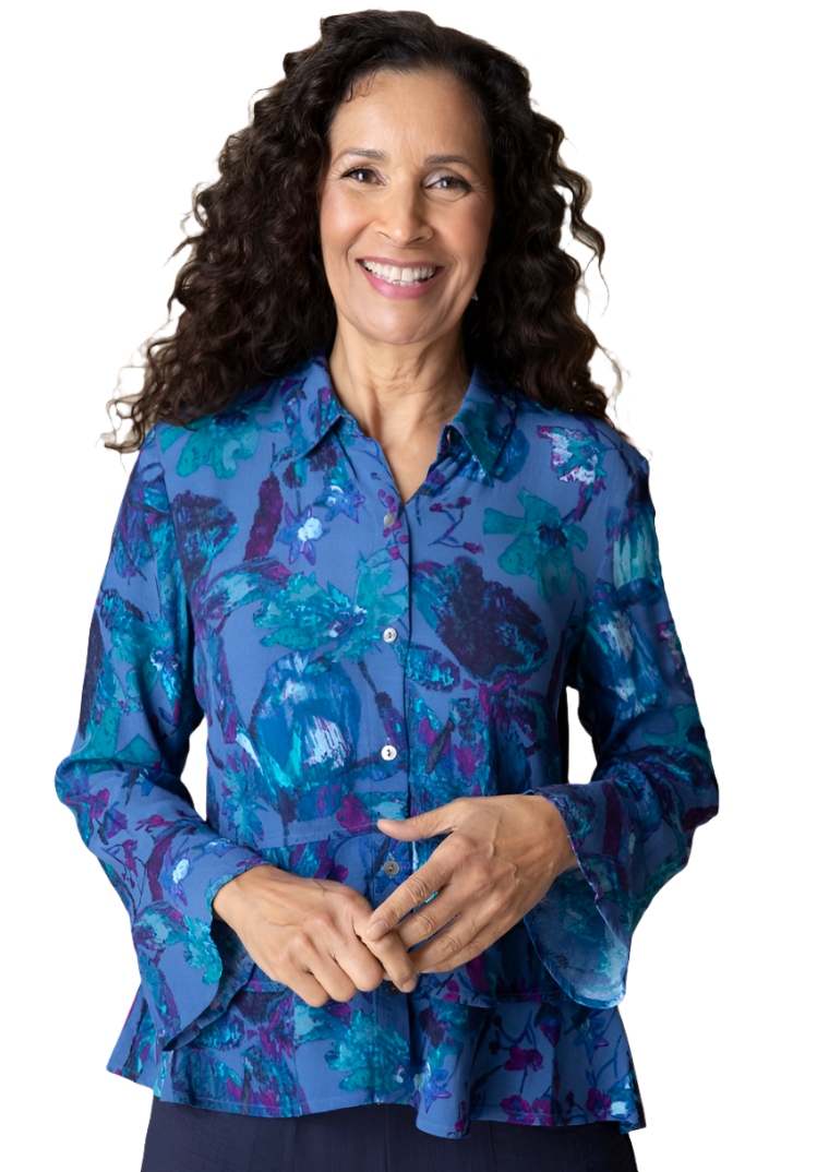 Habitat Viscose Flounce Sleeve Shirt