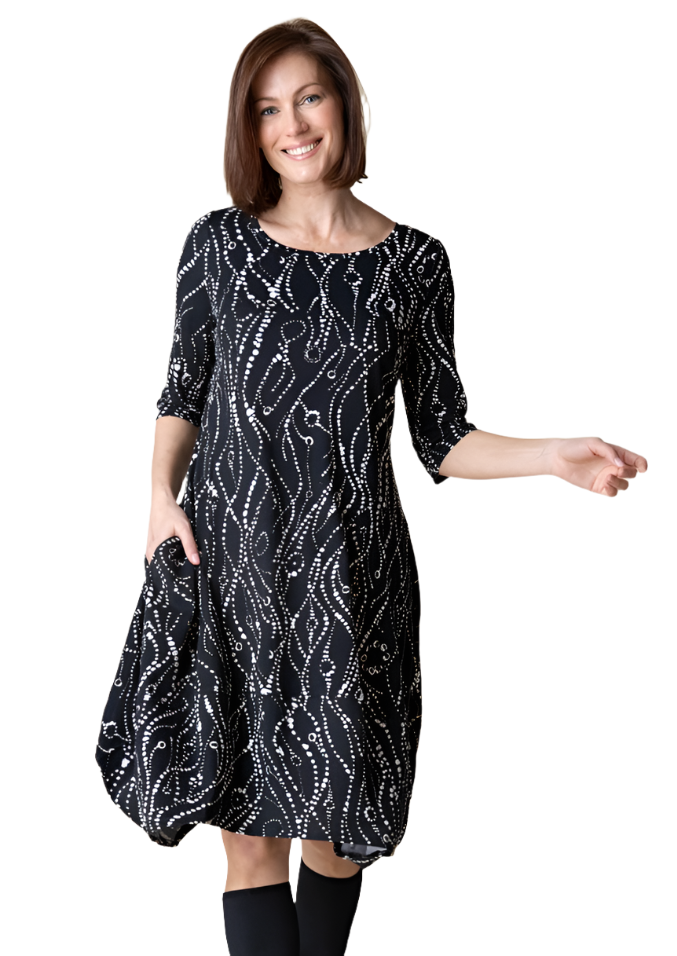 Habitat Wavy Dots Artist Dress