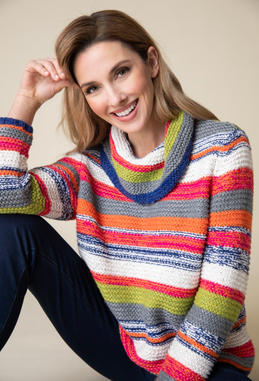 Habitat Rustic Stripes Pullover-50% OFF