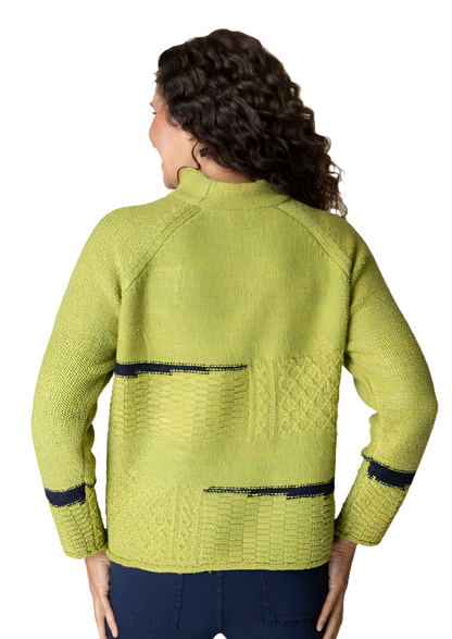 Habitat Harvest Tweed Cable Stitch Pullover-NEW!