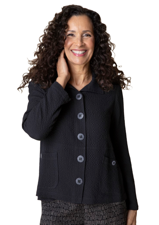 Habitat Crinkle Crepe Swing Jacket-NEW