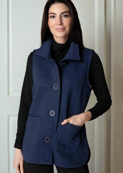 Habitat Box Quilted Pocket Vest-NEW!