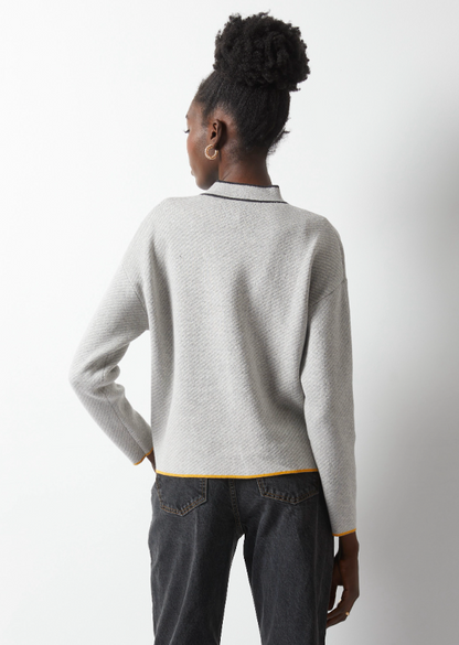 Zaket & Plover Neru Collar Sweater-40% OFF