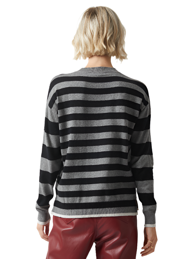 Zaket & Plover Essential Stripe Crew Neck-NEW!