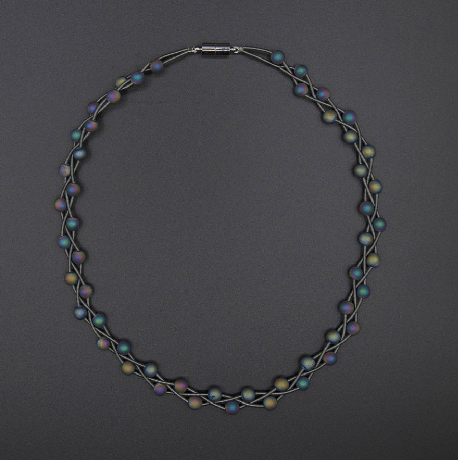 Sea Lily Short Druzy Necklace