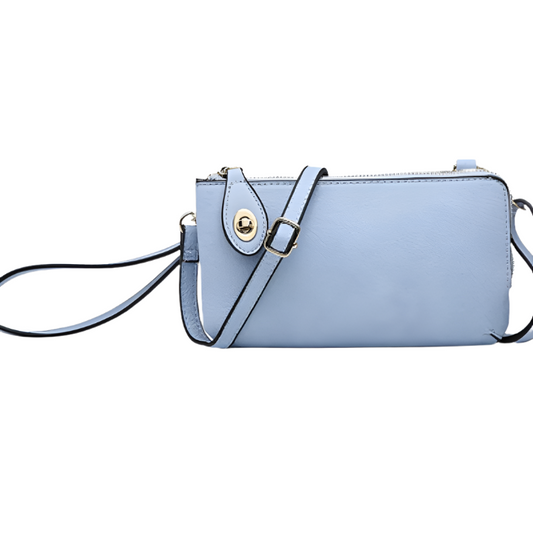 Kendall Crossbody Bag-Periwinkle