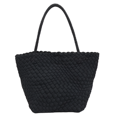 Ava Handwoven Convertible Bucket Bag/Tote