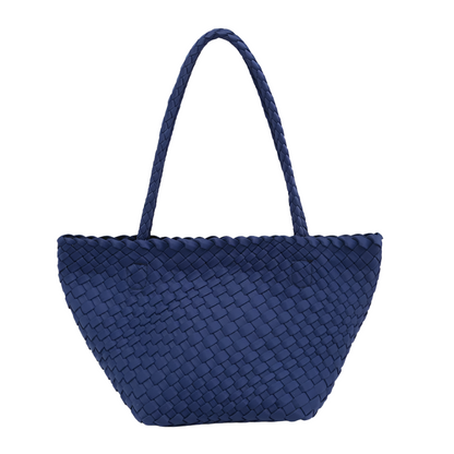 Ava Handwoven Convertible Bucket Bag/Tote