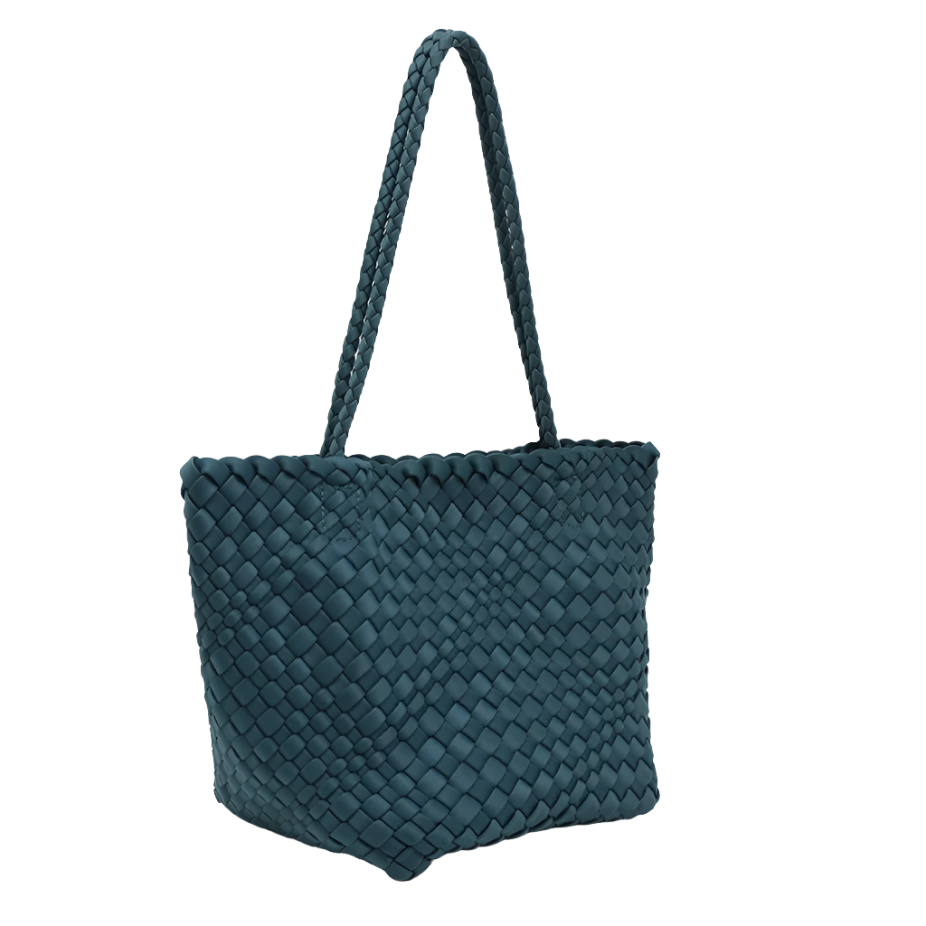 Ava Handwoven Convertible Bucket Bag/Tote