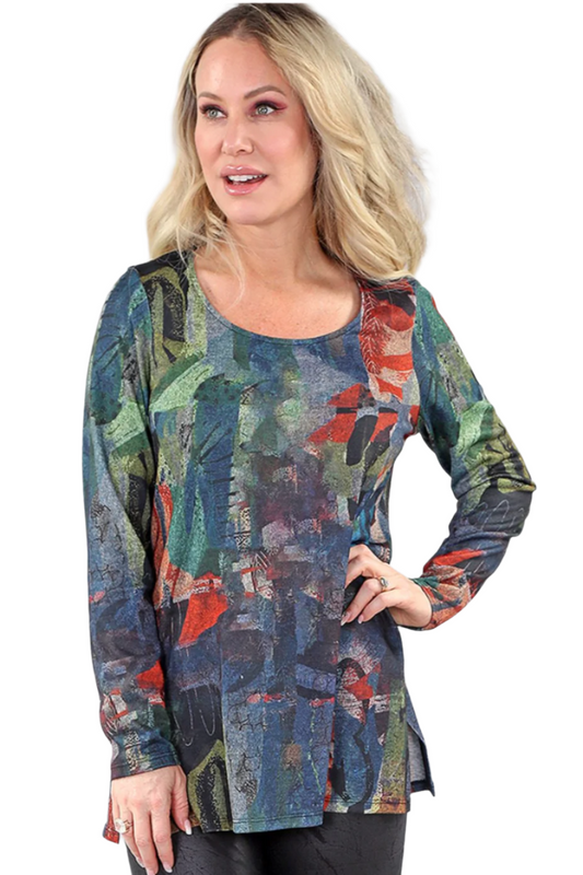 Michael Tyler Long Tunic Top