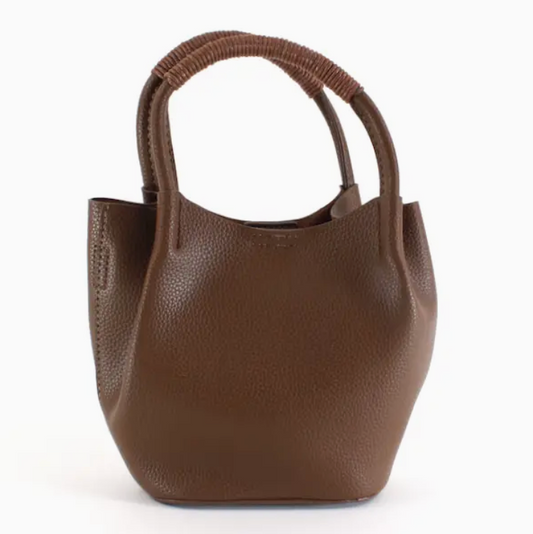 Small Tote Crossbody Bag-Taupe