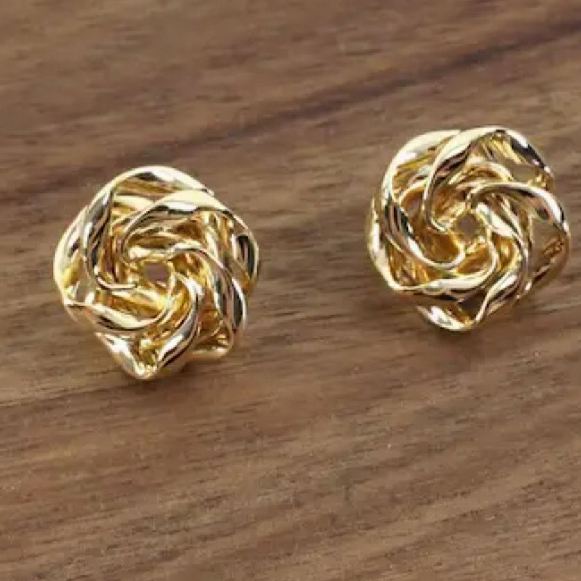 Rose Stud Earrings