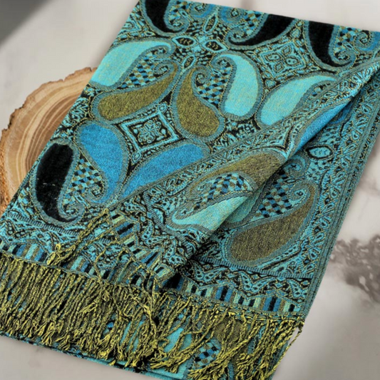 Large Paisley Pashmina Scarf/Shawl