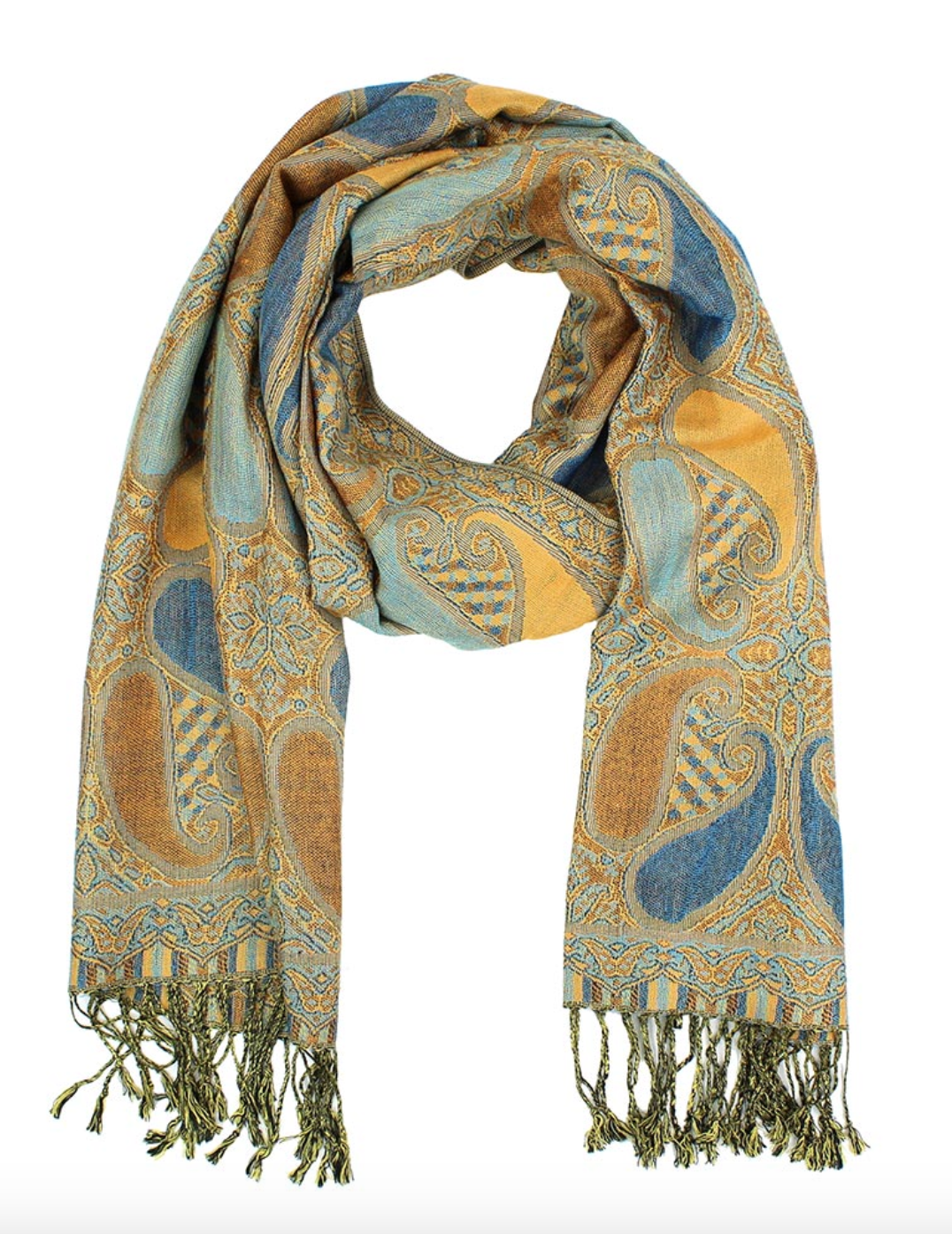 Large Paisley Pashmina Scarf/Shawl