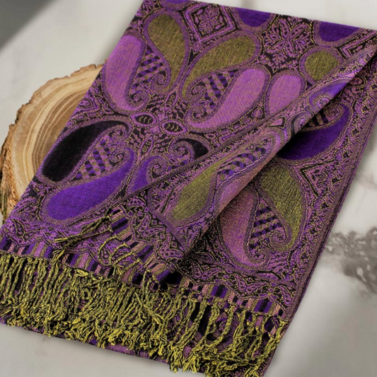 Large Paisley Pashmina Scarf/Shawl