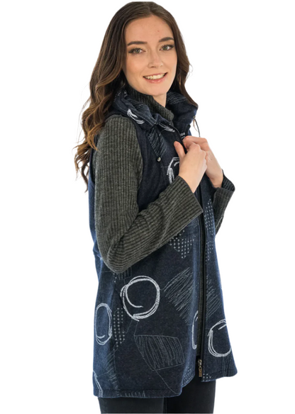 Trisha Tyler Zip Vest - NEW COLOR!