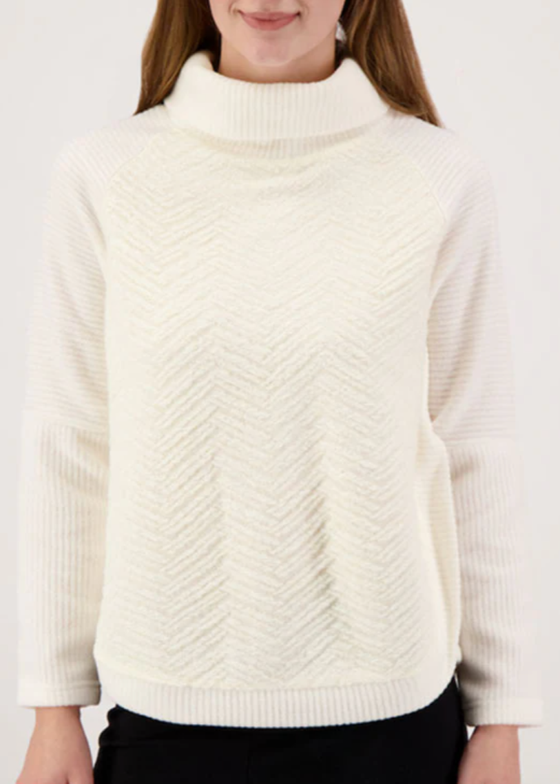 Trisha Tyler Textured Sweater-40% OFF