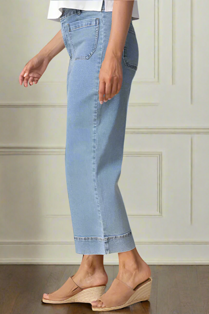 Habitat Stretch Denim Wide Leg Crop