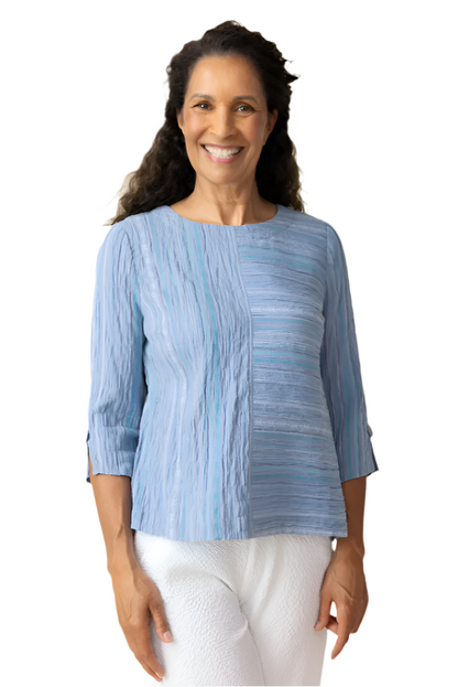 Habitat Baja Weave Button Back Pullover