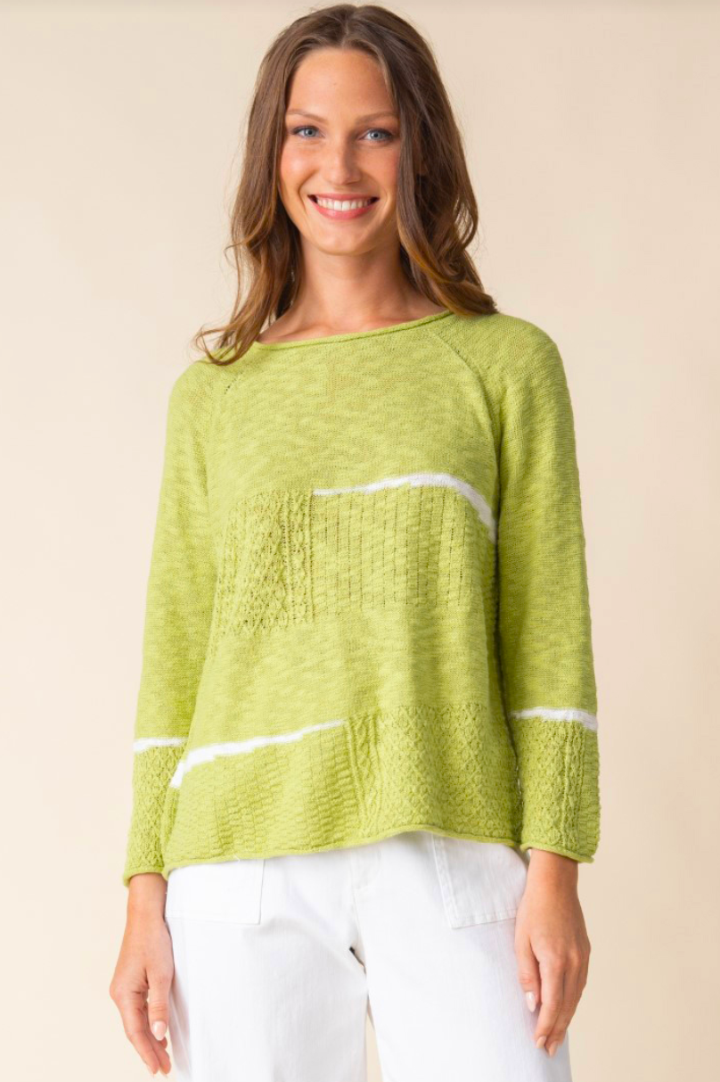 Habitat Spring Speckle Boatneck Pullover