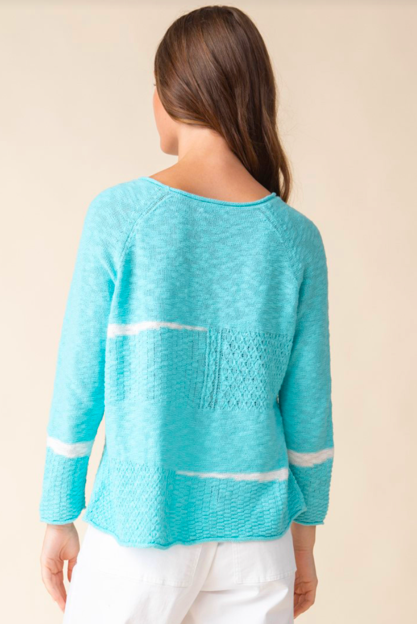 Habitat Spring Speckle Boatneck Pullover