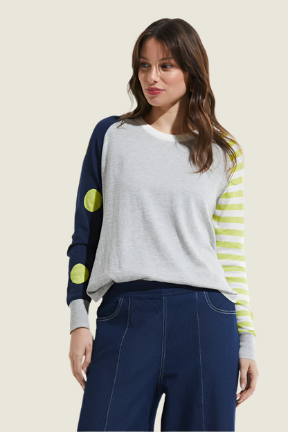 Zaket & Plover Spots & Stripes Sweater