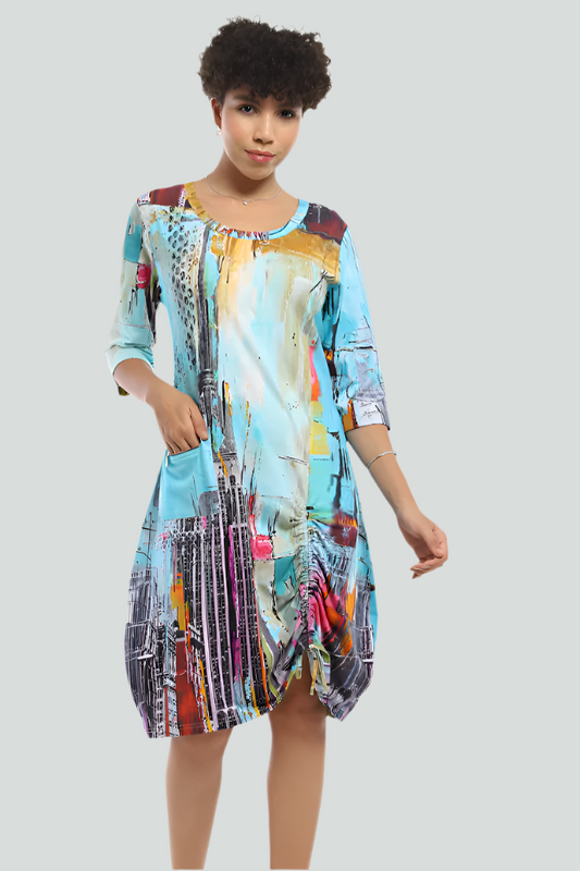 Parsley & Sage Adjustable Hem Chicago Dress-25% OFF