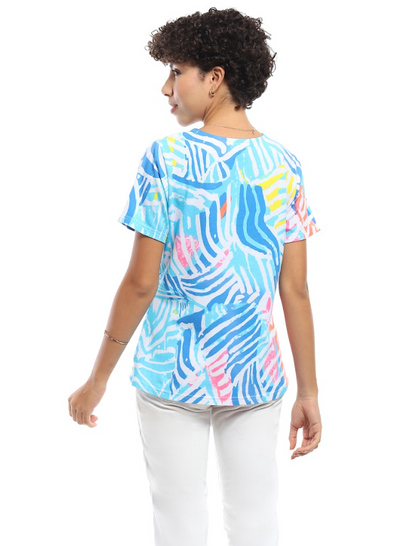 Parsley & Sage Wendy Short Sleeve Top