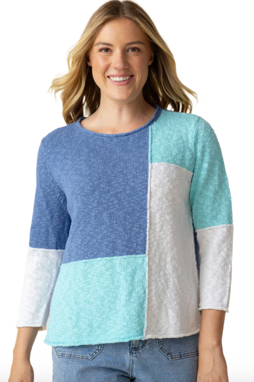 Habitat Color Block Crew Neck Sweater