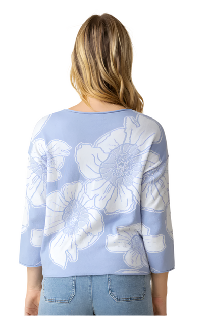 Habitat Floral Jacquard Pullover