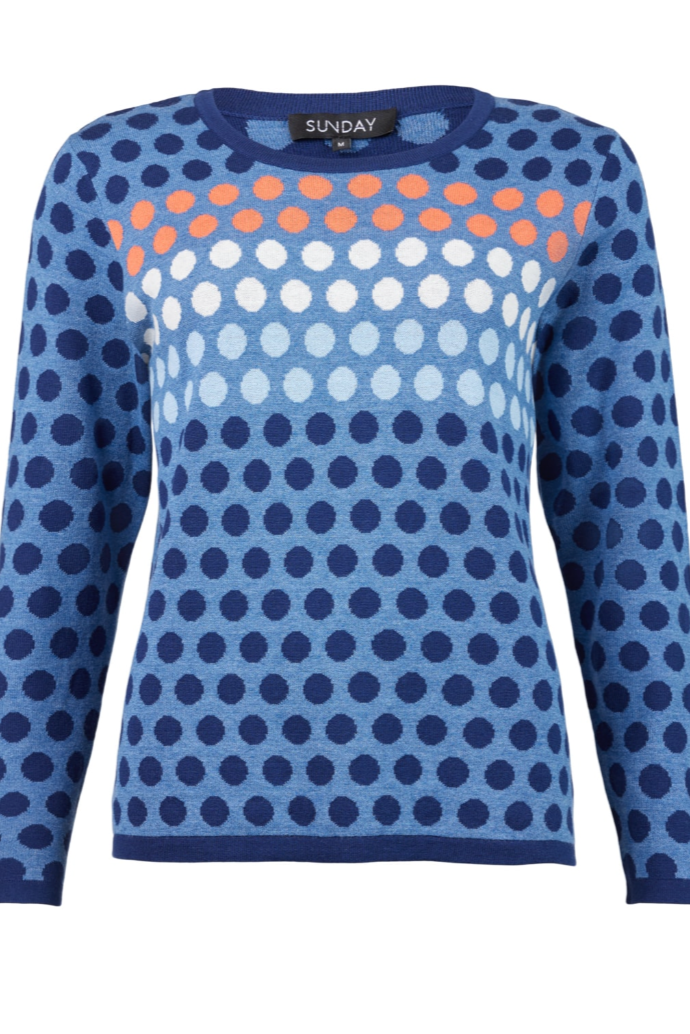 Sunday Steffi Spot Pullover Sweater